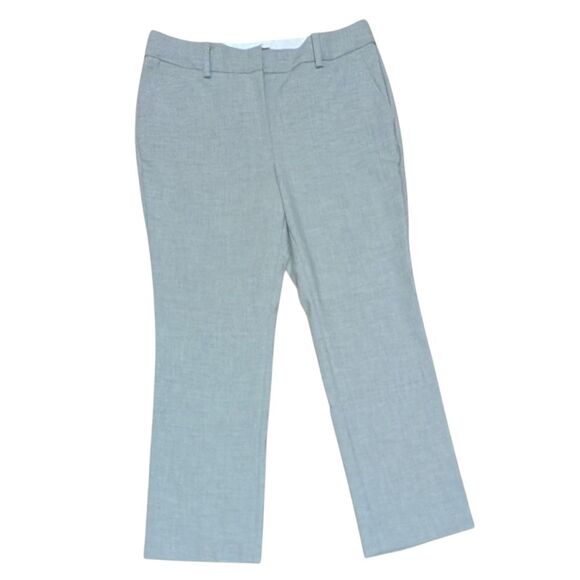 NWT Talbots classic Freeport mill grey dressy pant size 12P career basic work 64 - Picture 1 of 12